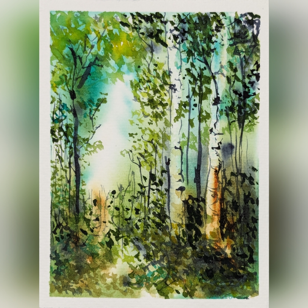 Art Print of Original Watercolor Painting